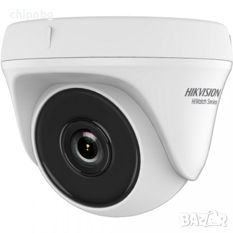 Камера, HikVision HWT-T120-P, Turret Camera, 2MP (1920x1080 pix), 2.8 mm (103°), EXIR up to 20m, pla