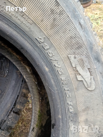 2 броя джипови гуми 235/75/15, снимка 3 - Гуми и джанти - 52031109