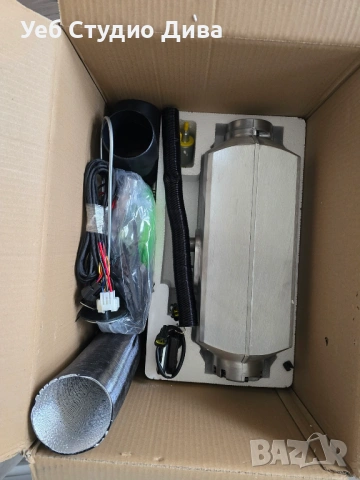 Суха дизелова печка 8 Kw алуминиев кожух за бус, кемпер,каравана, снимка 10 - Аксесоари и консумативи - 53946492