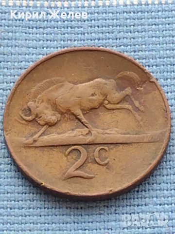 Монета 2 цента 1965г. Африка за КОЛЕКЦИОНЕРИ 41106, снимка 3 - Нумизматика и бонистика - 42788214