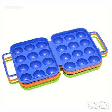 4532 Кутия за съхранение на яйца с дръжка, снимка 11 - Органайзери - 44479268