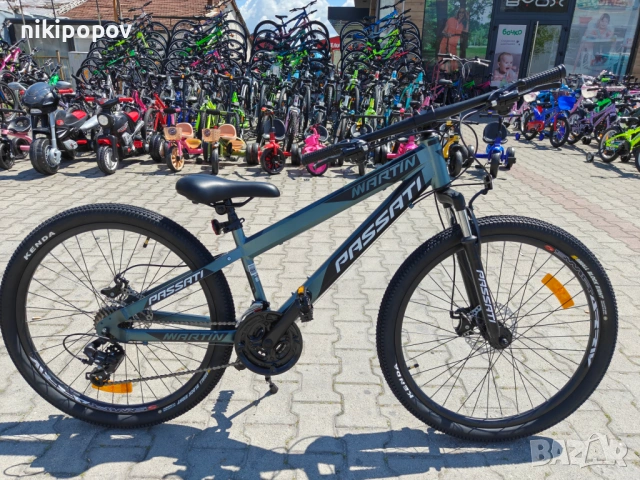 BG Алуминиев велосипед 26" MARTY сив, снимка 2 - Велосипеди - 54334934