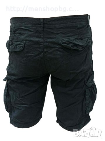 Карго бермуди - черни, снимка 3 - Къси панталони - 40462149
