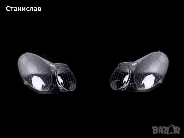 Стъкла (капаци) за фарове за Mercedes E-Class W211, снимка 2 - Части - 47660201