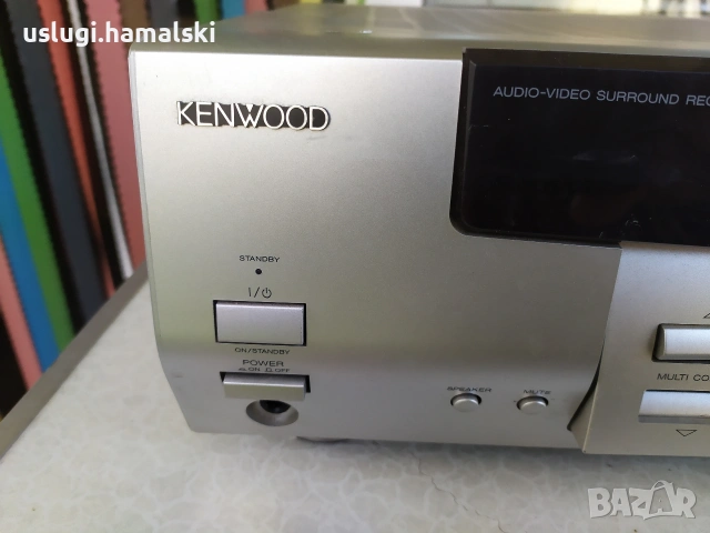 Усилвател/ресийвър Kenwood , снимка 2 - Ресийвъри, усилватели, смесителни пултове - 53046713