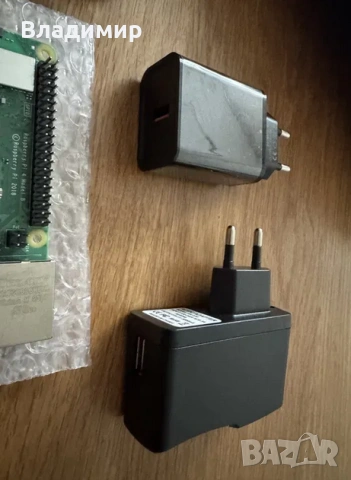 Raspberry Pi4 4 GB с зарядно, пасивна кутия и кабел с ON/OFF бутон, снимка 7 - Други - 54278333