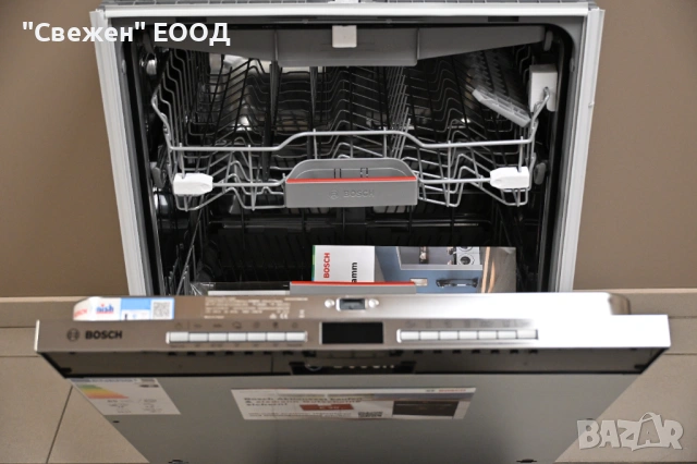 Съдомиялна за вграждане Bosch SBV4EVX08E автоматично отваряне, InfoLight, снимка 4 - Съдомиялни - 53324567
