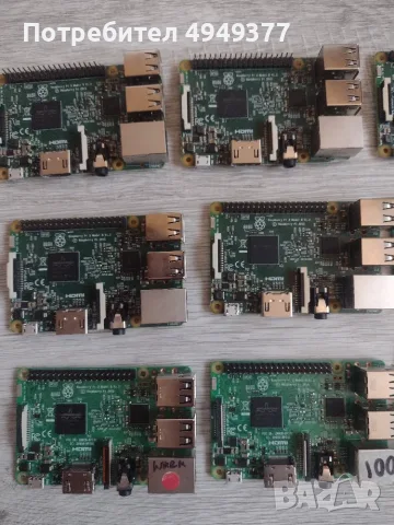 РАЗЧИСТВАНЕ 12 броя Raspberry Pi 3B мини компютри , снимка 2 - Други - 56082347