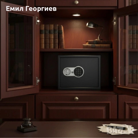 Сейф за ценности с цифрово заключване – 8,5L, 16L и 26L, батерии и монтажни болтове включени, снимка 7 - Други стоки за дома - 53230182