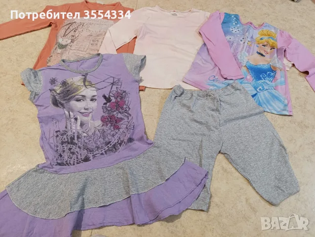 Комплект туника и къс клин + 3 блузи