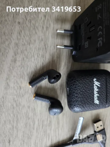 Безжични слушалки Marshall, снимка 3 - Безжични слушалки - 56019092