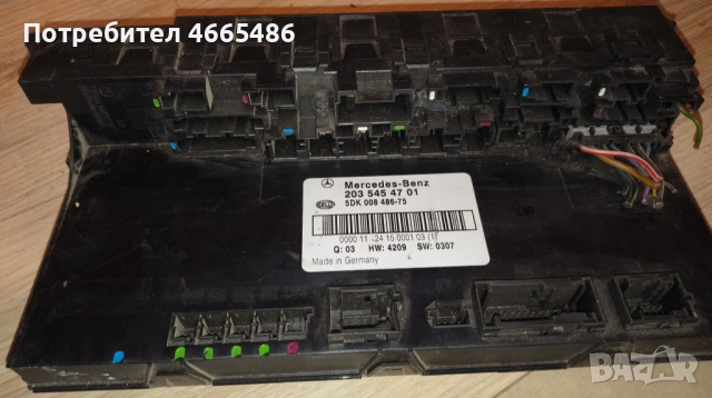 Сам Модул Mercedes W 203 545 47 01 , Hella 5DK 008 486-75 
