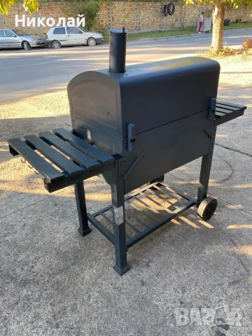 Барбекю на дървени въглища, снимка 8 - Барбекюта - 47337362