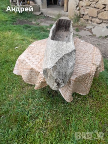 Старинно Дървено корито,хранилка, снимка 2 - Други ценни предмети - 40733503