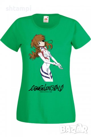 Дамска тениска Evangelion Asuka Langley Soryu,Анимация,игра,Празник,Повод., снимка 7 - Тениски - 38059337
