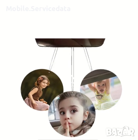 50 бр. персонализирани автомобилни освежители с ваша снимка и фирмено лого