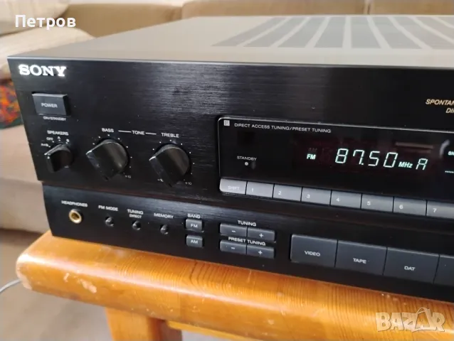 Ресийвър SONY ST GX 707ES + дистанцоинно, снимка 11 - Декове - 49336188