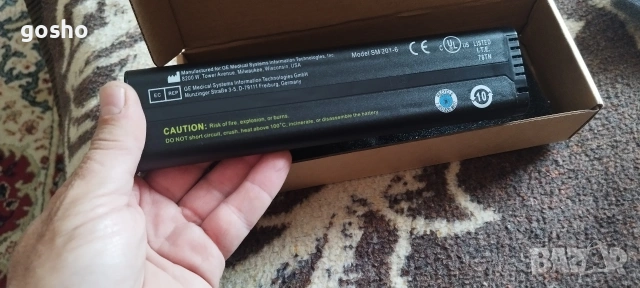 Батерия SM 201-6 за GE DASH 3000, 4000, 5000, B20, B30, B40, B20I, B301, B401, снимка 3 - Друга електроника - 54236514