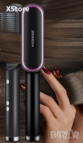 Електрическа многофункционална четка за изправяне на коса , снимка 3 - Други - 52595061