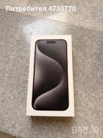 продавам чисто нов iPhone 15 pro , снимка 2 - Apple iPhone - 55968389