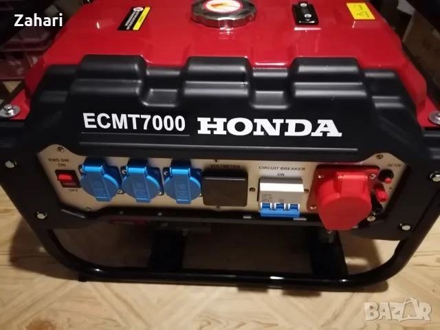 Бензинов генератор HONDA ECMT 7000