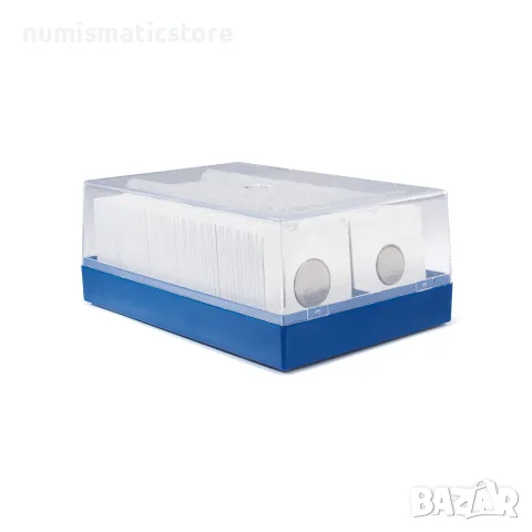 Leuchtturm кутия за 100 картончета, снимка 2 - Нумизматика и бонистика - 56338915