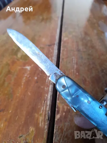 Стар джобен нож,ножче,ножка #111, снимка 7 - Други ценни предмети - 50127660