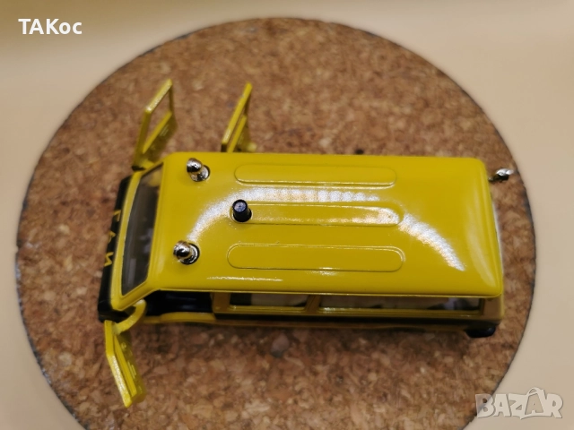 СССР, РАФ 2203 А25, 1/43, Патрулная ГАИ, снимка 11 - Колекции - 52091168