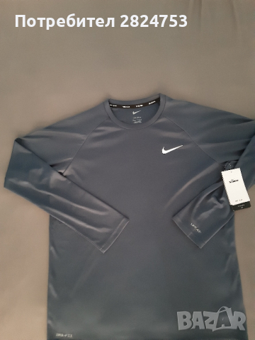 Блуза с дълъг ръкав Nike dri-fit, снимка 3 - Тениски - 44653273