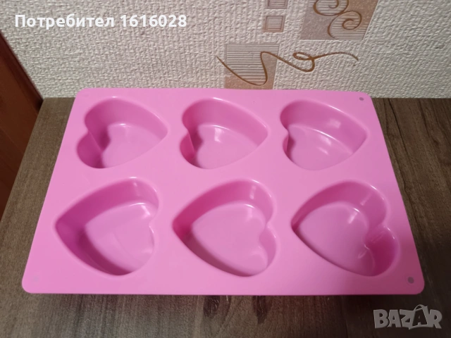 Силиконови молде с пеперуди,калинки и сърца., снимка 5 - Форми - 50717444