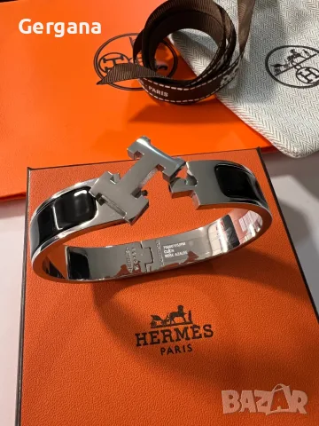 мъжка гривна Hermes, снимка 3 - Гривни - 56073435