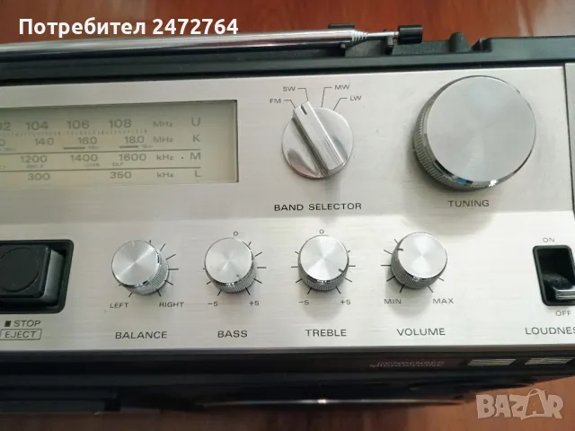 Касетофон Hitachi 8080, снимка 5 - Радиокасетофони, транзистори - 49335638