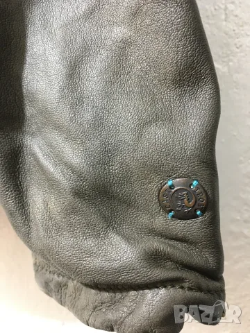 кожено яке Cast Iron, снимка 14 - Якета - 56362398
