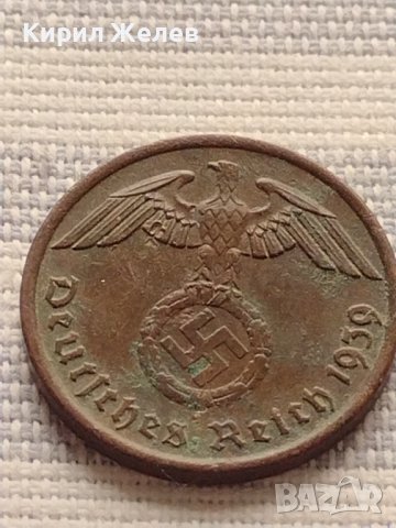 Монета 2 райхсмарки 1939г. Германия Трети Райх с СХВАСТИКА за КОЛЕКЦИЯ 29568, снимка 7 - Нумизматика и бонистика - 42823203