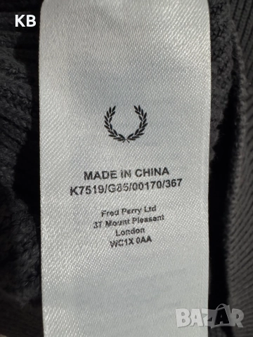 Fred Perry Pulover., снимка 5 - Пуловери - 52655858