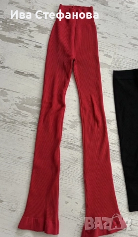 ALICE EVIS  Alice Evis от бранда Алисия нов спортно елегантен сет две части костюм червен комплект , снимка 15 - Спортни екипи - 52516914