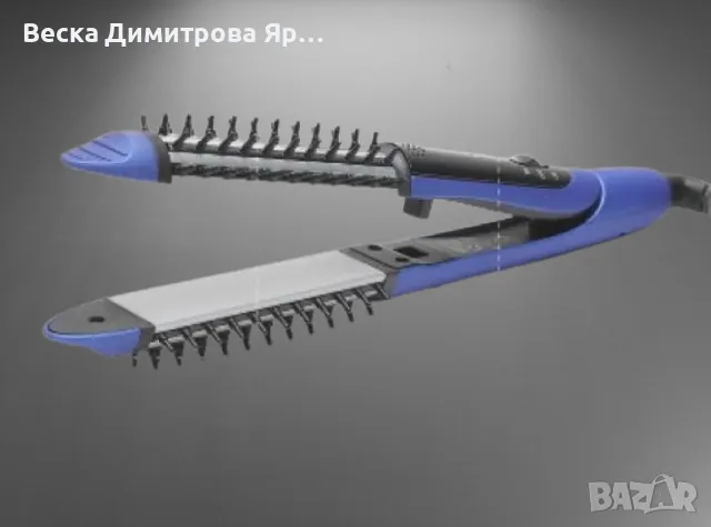 Стайлър за коса с функция за изправяне + ПОДАРЪК мини преса (до изчерпване на количествата), снимка 4 - Аксесоари за коса - 49874599