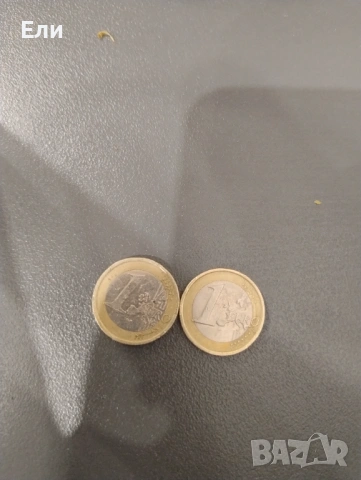 Монети от 1 евро.Колекционерски