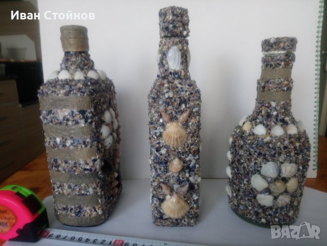 Шишета с миди, сувенир , снимка 7 - Буркани, бутилки и капачки - 36685198