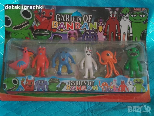 Ban ban голям комплект с 6 броя фигурки - най-новите играчки , снимка 2 - Фигурки - 42890082