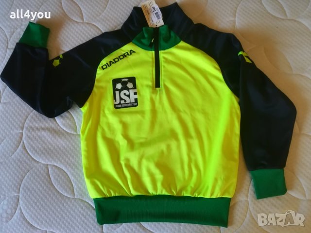 Оригинално спортно горнище Diadora за 9-10г., снимка 4 - Детски анцузи и суичери - 29920036