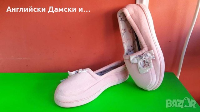 Английски дамски пантофи, снимка 2 - Пантофи - 35283601