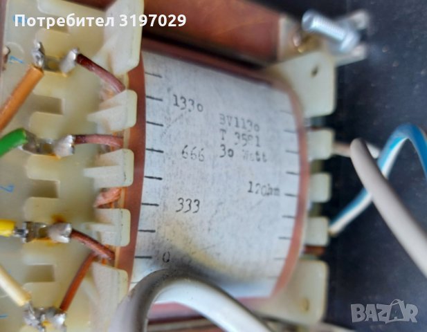 BV 1130 трансформатор и български 1 бр. BV1130 T3581 30w траф, снимка 6 - Друга електроника - 35373347