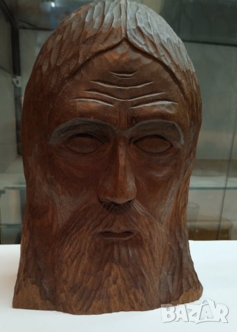 Глава Христос, снимка 2 - Антикварни и старинни предмети - 29676670