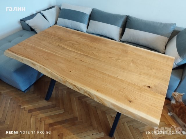 трапезна маса от череша , снимка 3 - Маси - 42734582