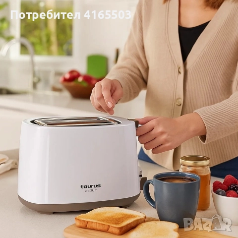 Тостер Taurus Mytoast II, снимка 2 - Тостери - 52679905