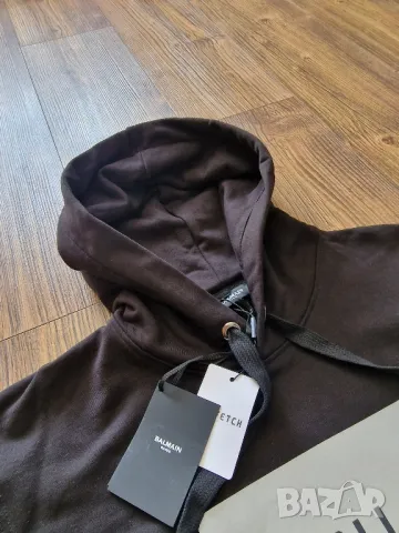 Страхотен мъжки суитчър BALMAIN Размер S M L XL 2XL , снимка 5 - Суичъри - 47390746