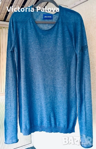 Ексклузивен летен марков пуловер Zadig & Voltaire от 100% памук