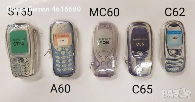 Калъф за Nokia 8210,8310,6820,3310,7610,6310,6210,6630,6600,Siemens ST55,MC60,C62,A60,Alcatel,Motoro, снимка 3 - Калъфи, кейсове - 56232910