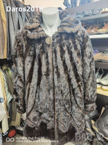 Страхотно дамско палто изкуствен косъм , снимка 2 - Палта, манта - 34253149